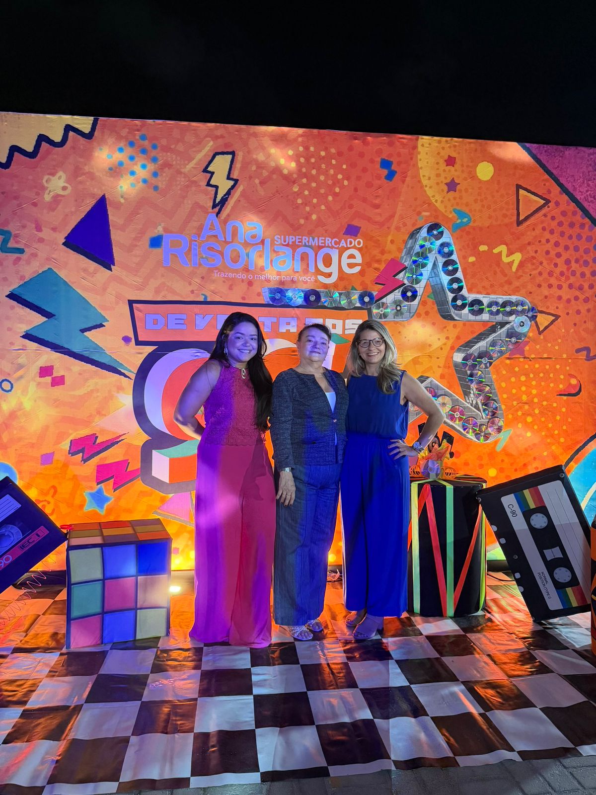 Celebrando com o Super Ana Risorlange